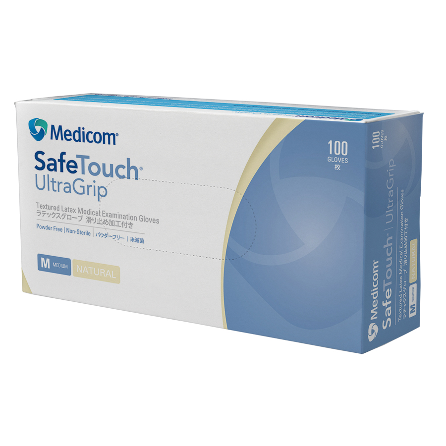 SafeTouch? UltraGrip 無(wú)粉乳膠手套 Image
