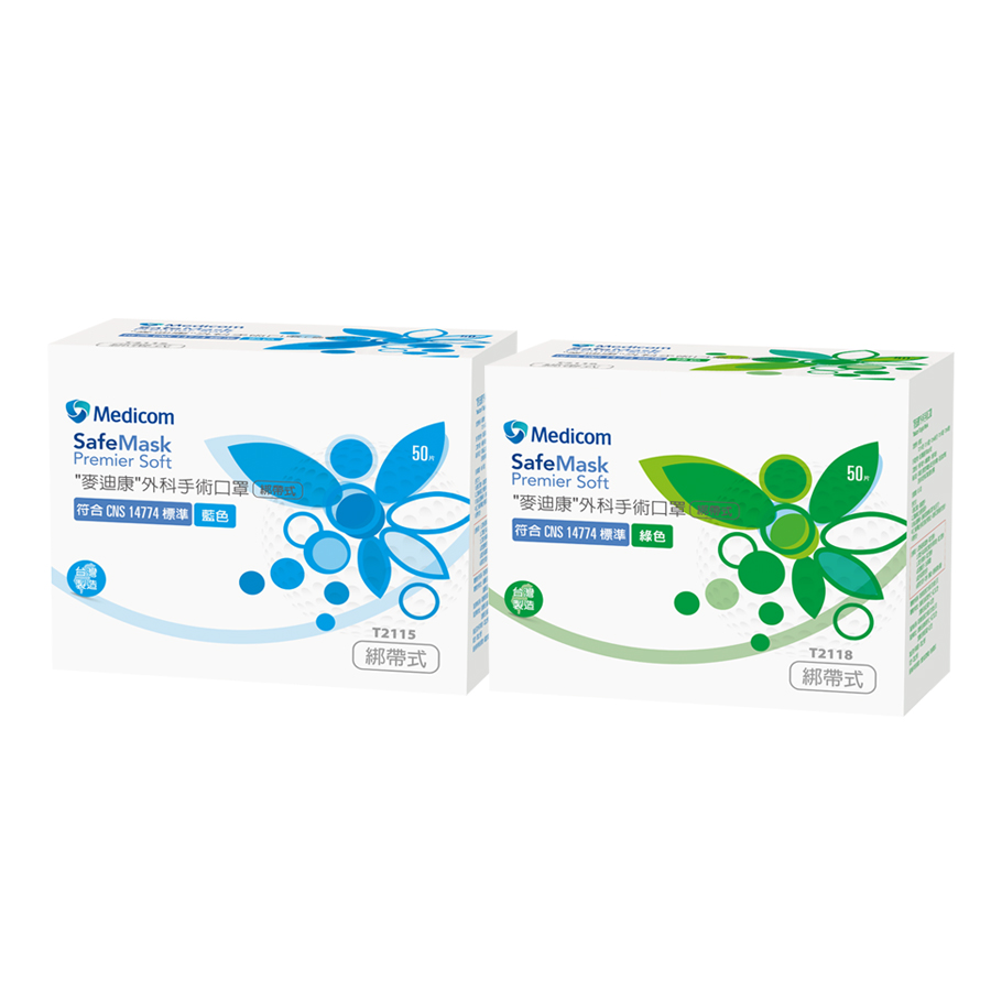 SafeMask Premier Soft 外科手術(shù)口罩 綁帶式 Image